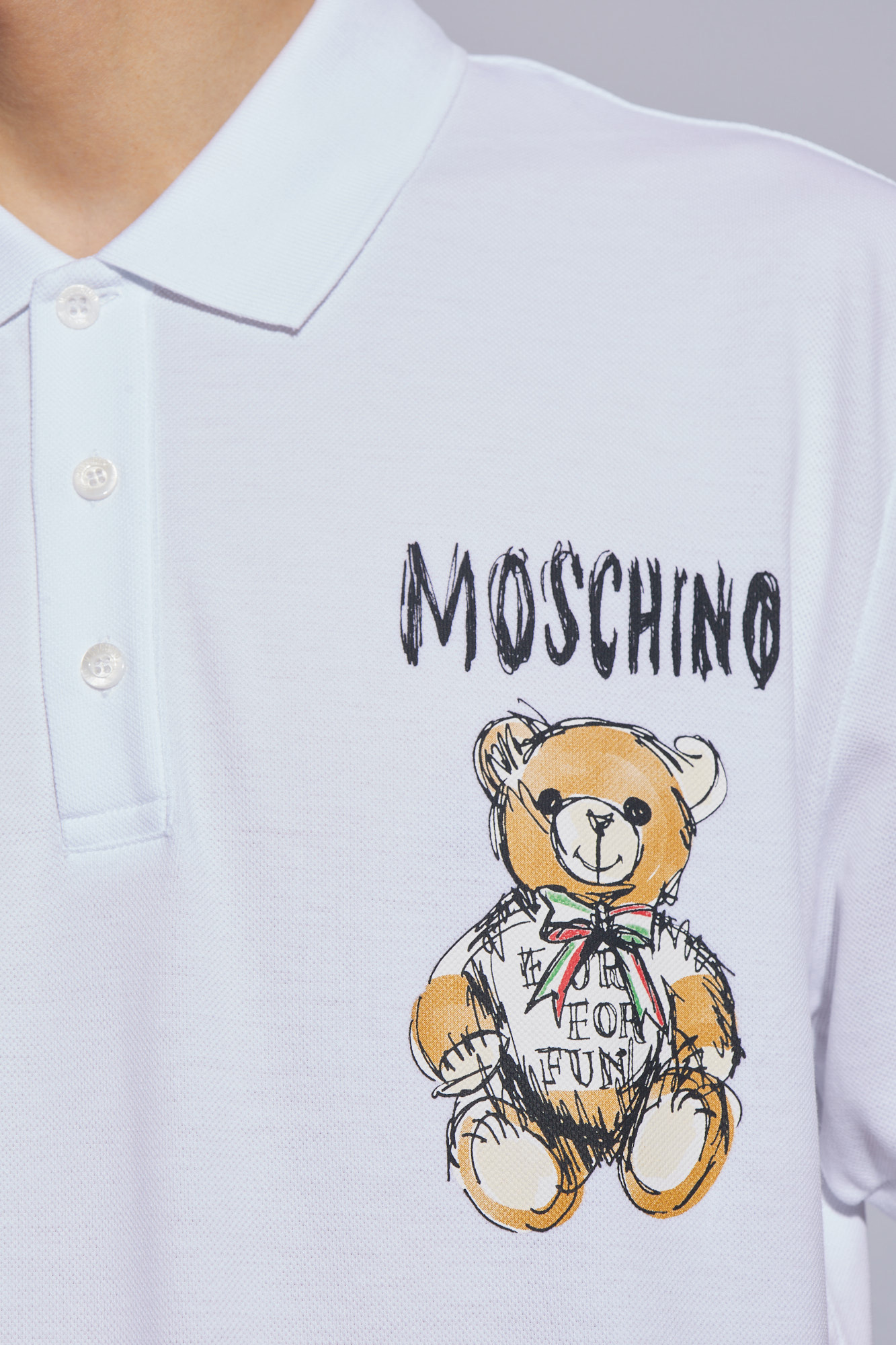 Moschino bear polo online